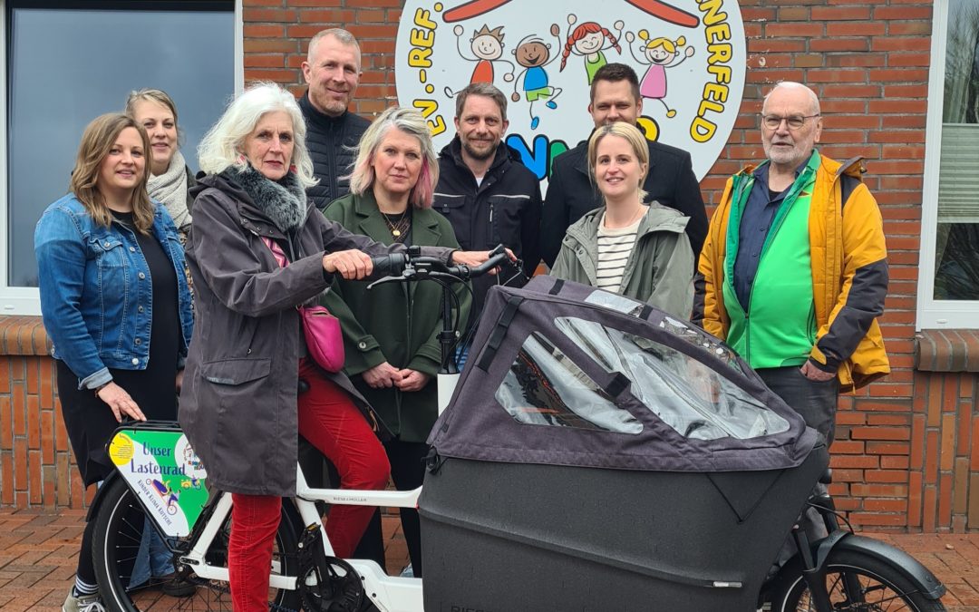 Das „Kinnerhuus“ hat jetzt eine eigene KINDER KLIMA KUTSCHE