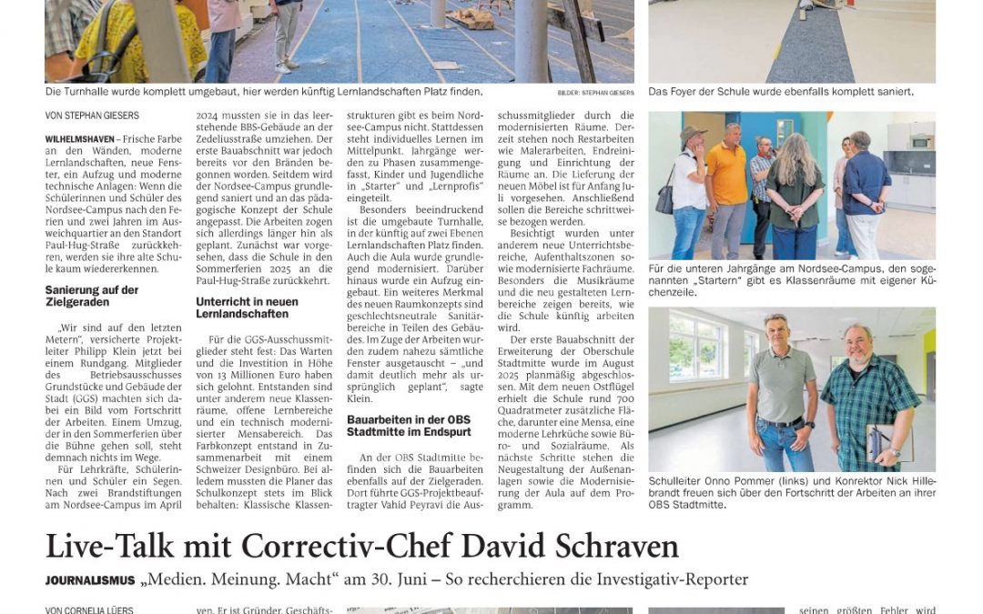 Endspurt für den neuen Nordsee-Campus